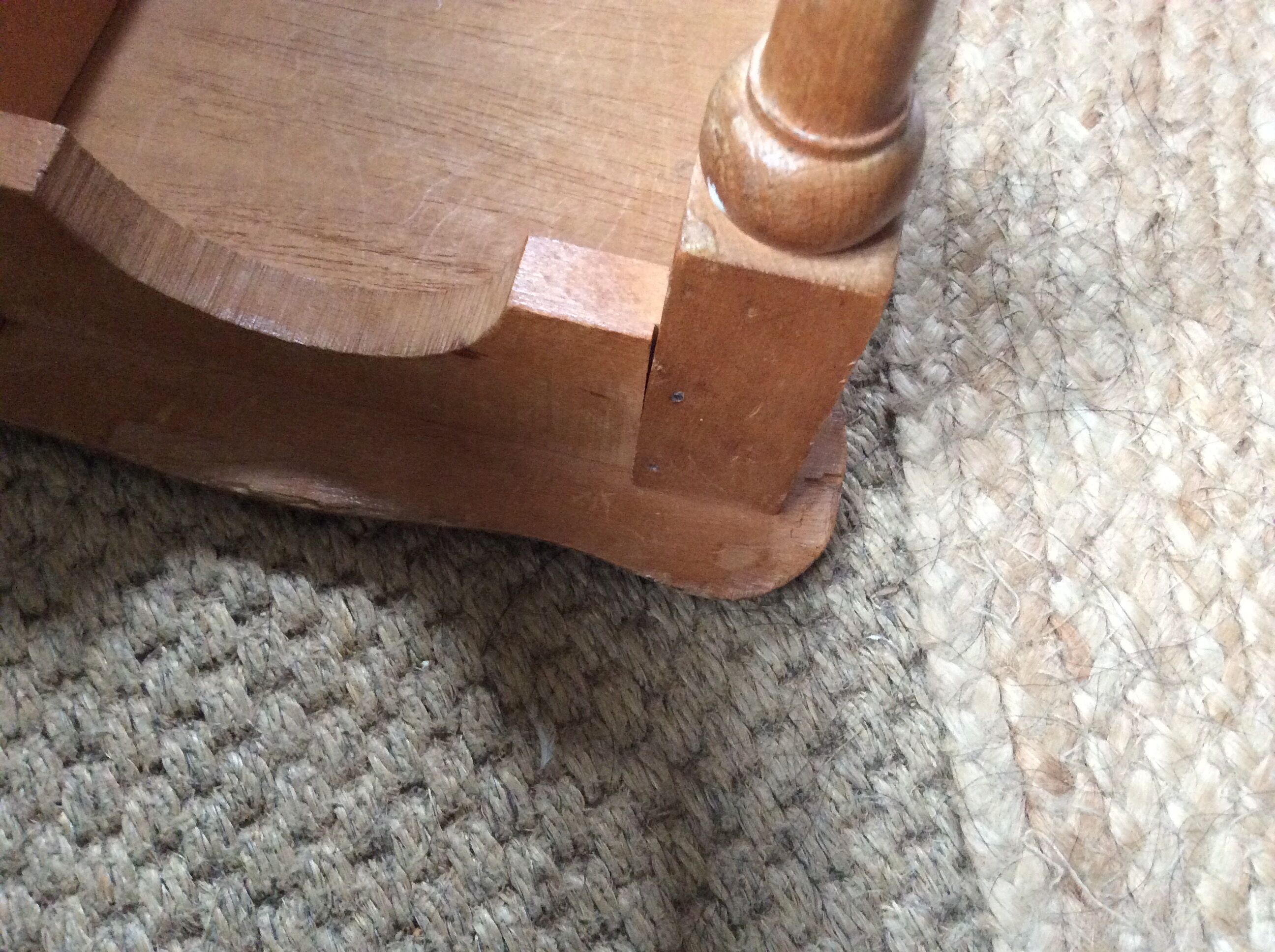 Wooden stool