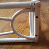 Rattan bed 2 seats vintage 70