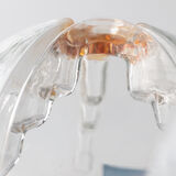 4 Mazzega Murano wall lamps vintage 1960s