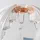 4 Mazzega Murano wall lamps vintage 1960s