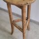 Old solid oak plant stand