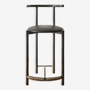 Post-modern high stool, 1980