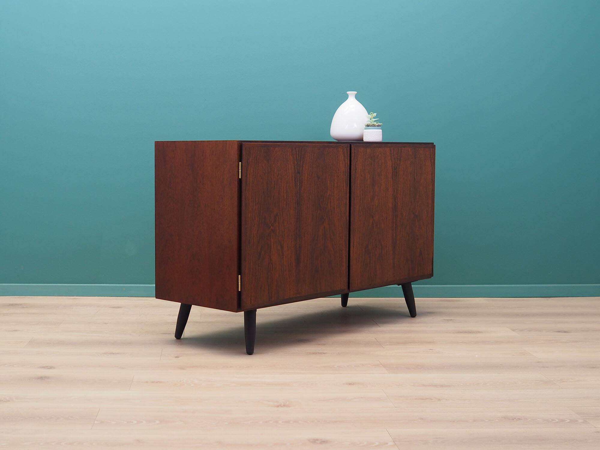 Meuble en palissandre, design danois, années 1970, fabricant : Omann Jun