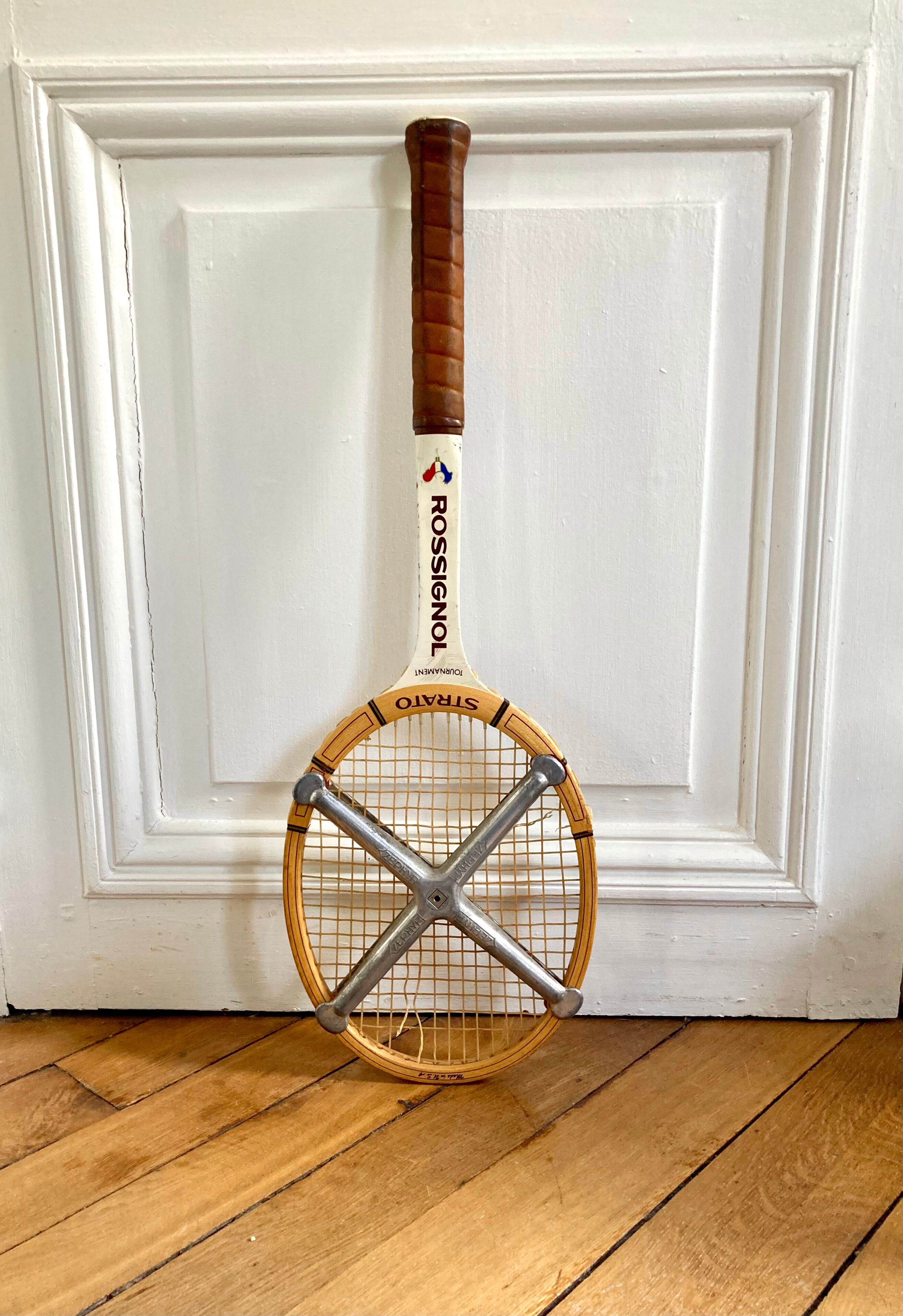 Rossignol wooden tennis racket