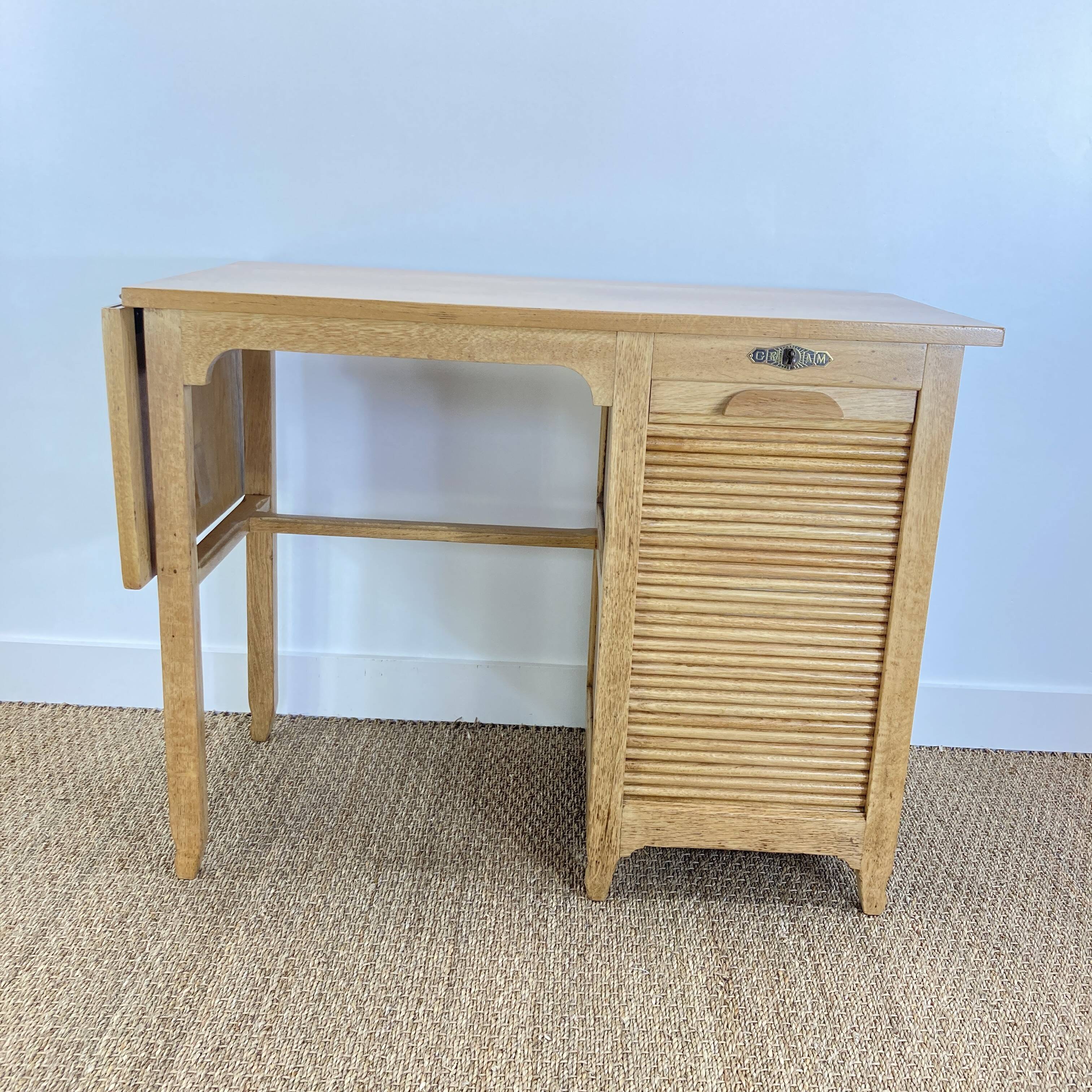 Small restored vintage desk