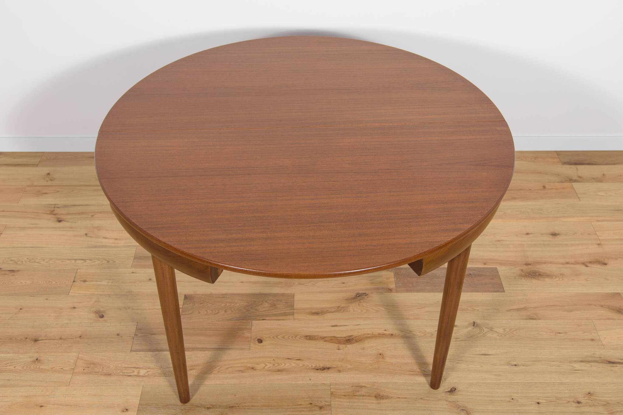 Mid-Century Teak Dining Table & Chairs by Hans Olsen for Frem Røjle, 1960s, Set of 5