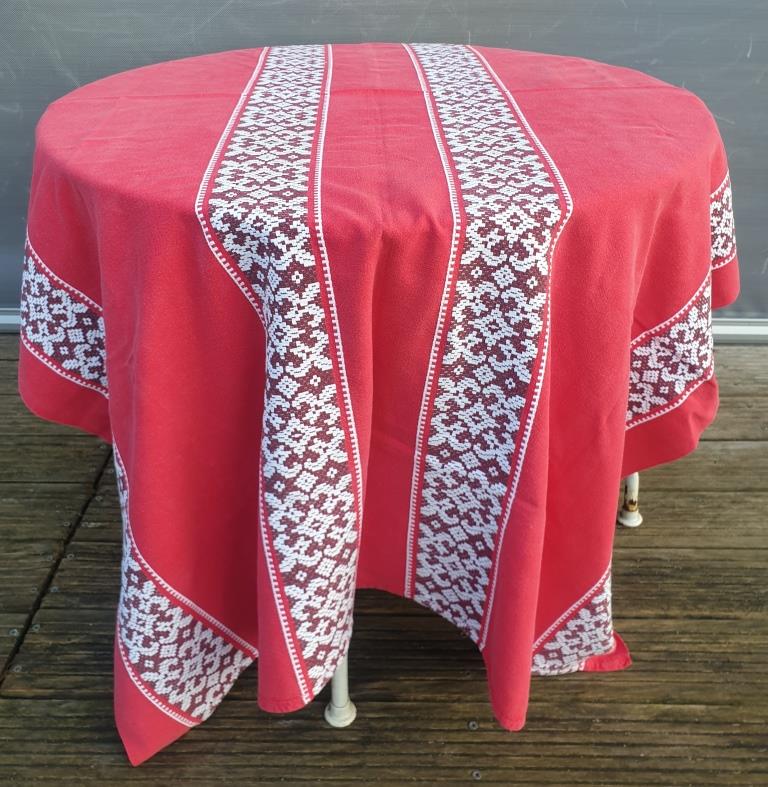 Vintage Basque tablecloth 210x280