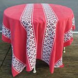 Vintage Basque tablecloth 210x280
