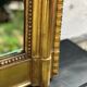 Louis Philippe period mirror gilded gold leaf 144x94cm