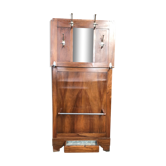 Period art deco in walnut veneer