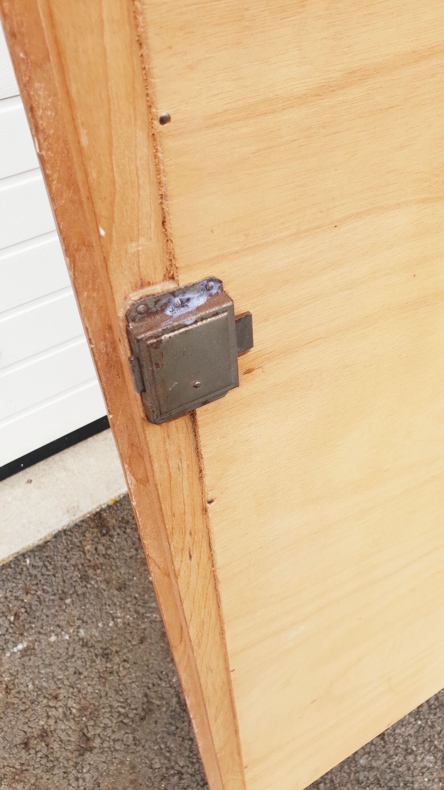 Vintage asymmetric cabinet