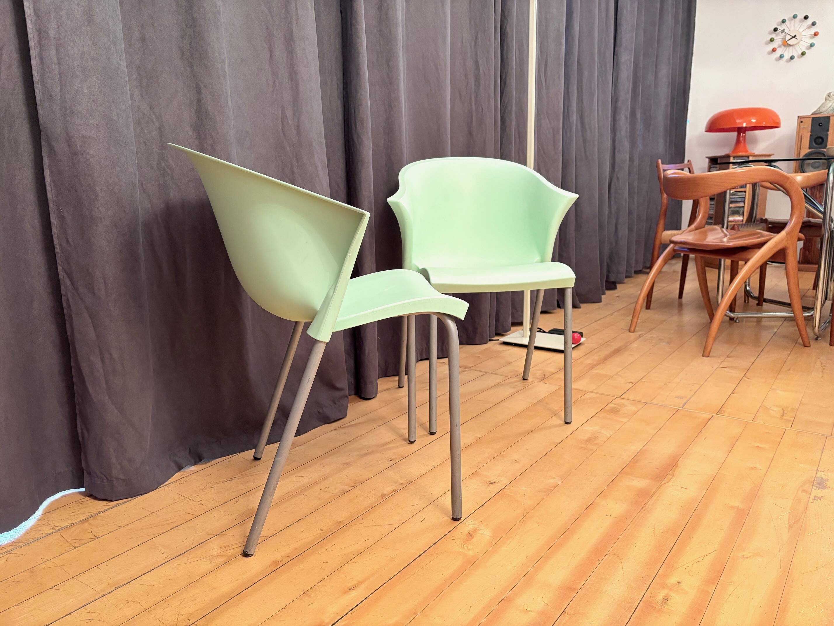 Pair of Bla Bla Bla chairs designed by Marco Maran for Parri A. & CO.