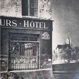 Rémy Duval – Rue des Deux Ponts, photoengraving from 1946 – Framed under glass 32 x 42 cm