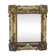 miroir Baroque Fin XIXe Siècle En Bois Et Gypse Doré