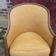 Fauteuil bergere de style Louis XVI art-deco