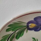 Old opaque plate from Sarreguemines