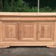 Louis Philippe vintage renovated sideboard in cherry wood.