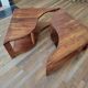 Table basse en 2 parties, vers 1970
