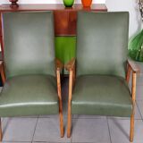Armchairs Scandinavian 1960 circa