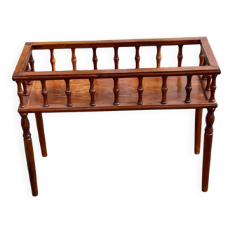 Carved solid wood planter from the 1980s.