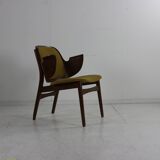 Organic design arm chair by Hans Olsen for Bramin