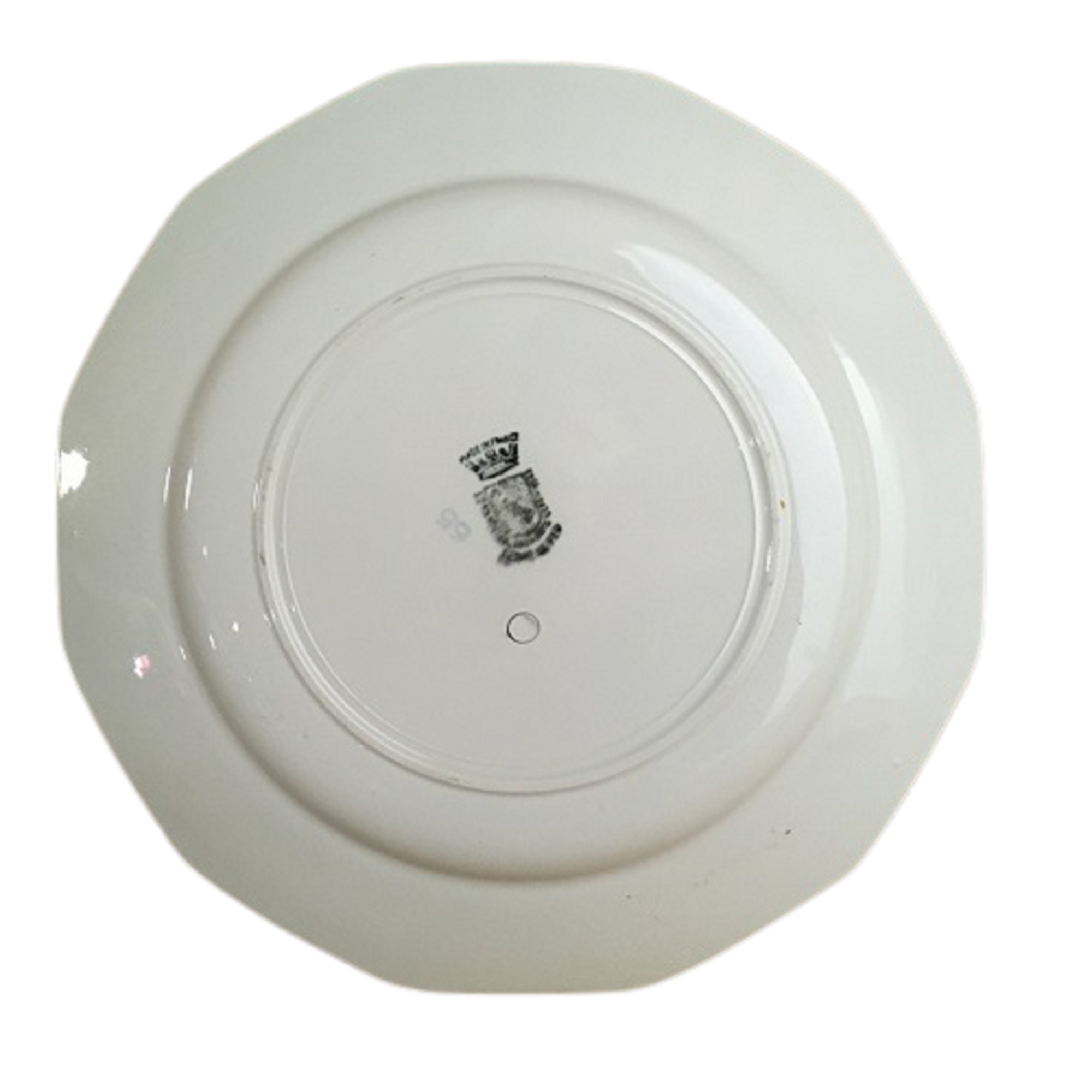 Flat Service Vintage "St-Amant-Sté des Grands Établissements Céramique"