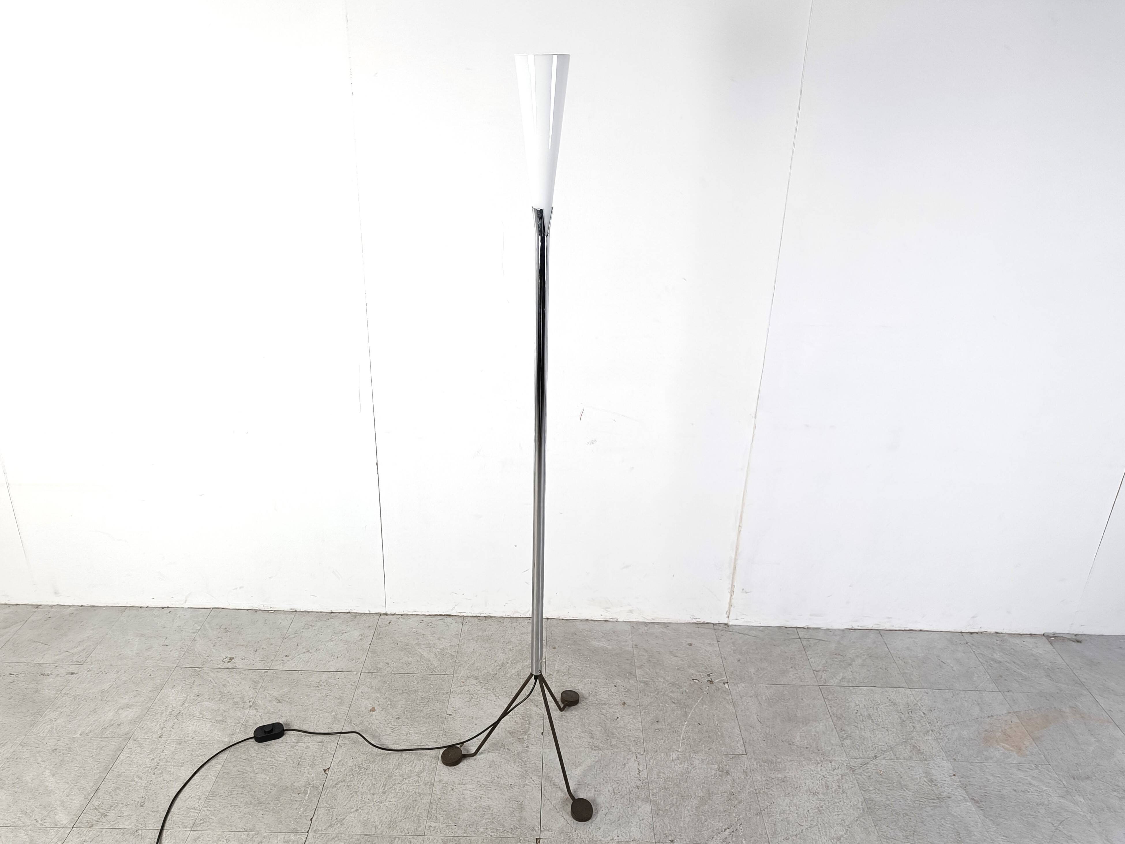 Post modern murano glass floor lamp by Veart, 1990s