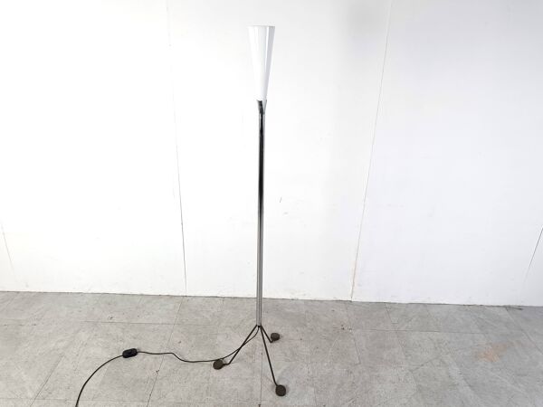 Lampadaire post-moderne en verre de Murano par Veart, 1990