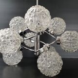 Vintage sputnik chandelier 1970
