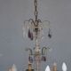 Pampille bronze chandelier and charm