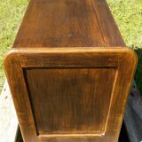 Solid oak chest
