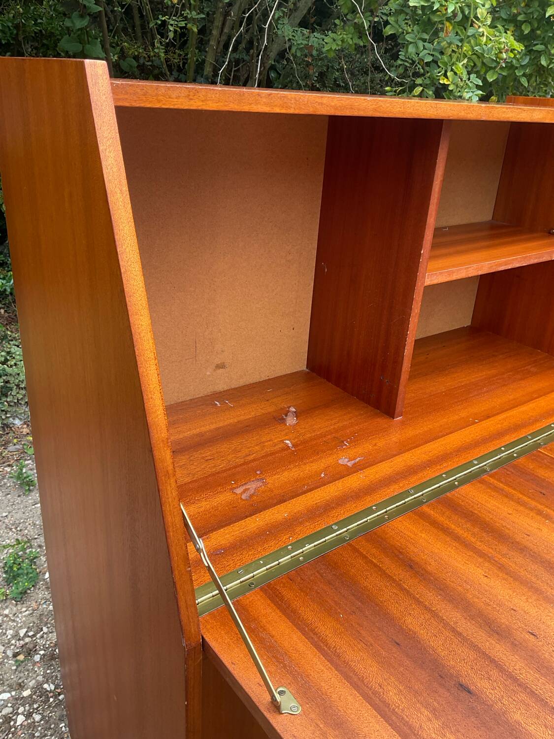 Scandinavian teak secretary furniture from the 60s and 70s