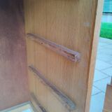 Commode ancienne vintage pieds compas