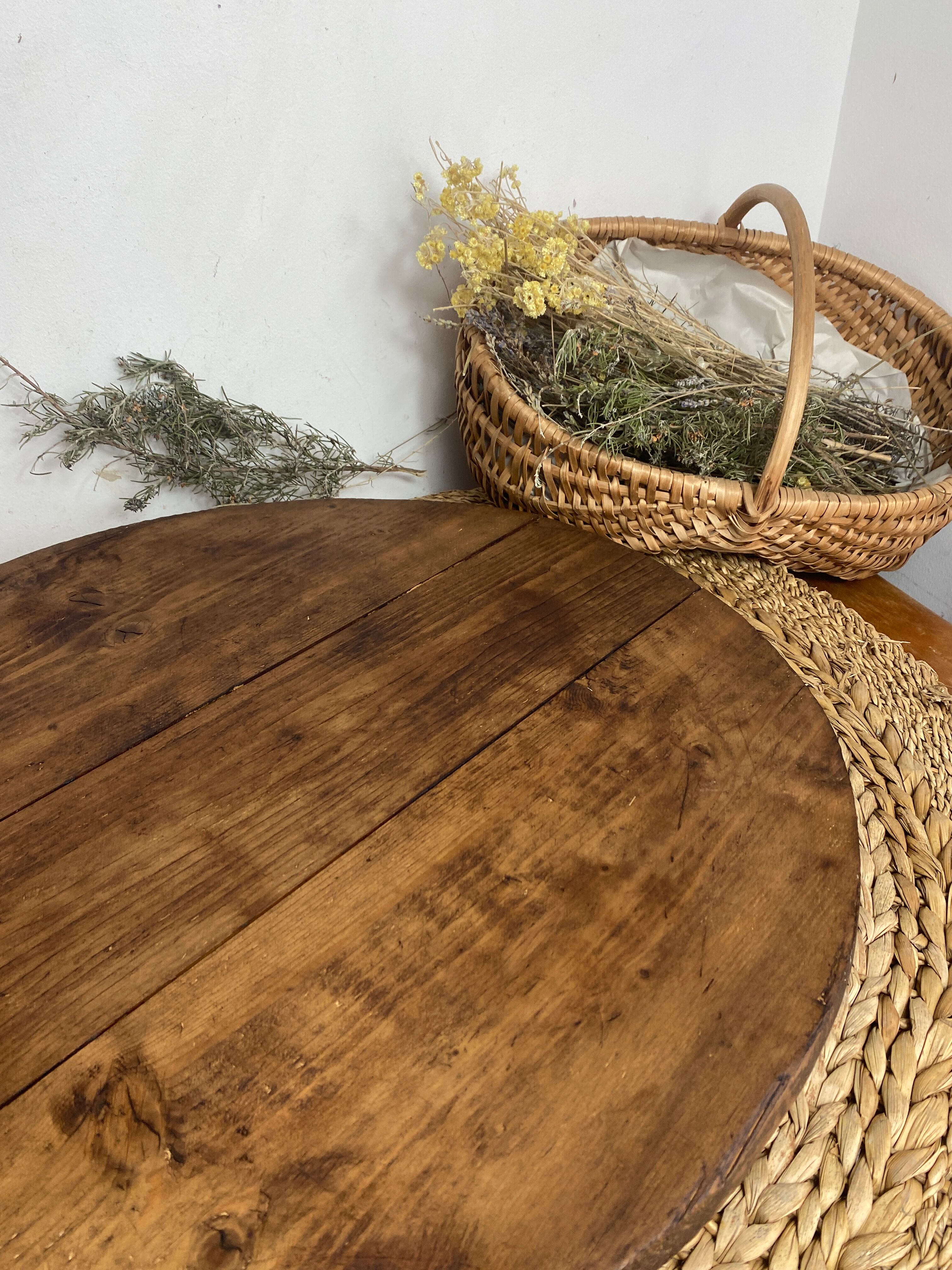 Rustic wooden serving board