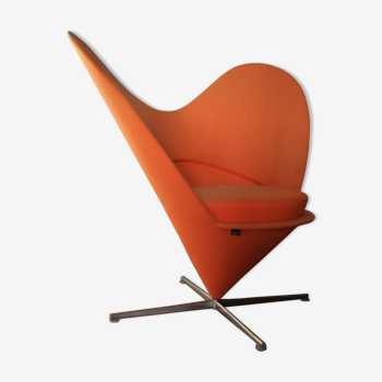 Fauteuil Heart Cone Chair par Verner Panton pour Vitra