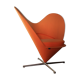 Heart Cone Chair by Verner Panton for Vitra