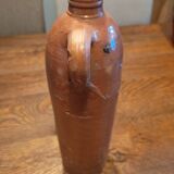 Bottle in stoneware varnished handle dp01021f202 old vintage