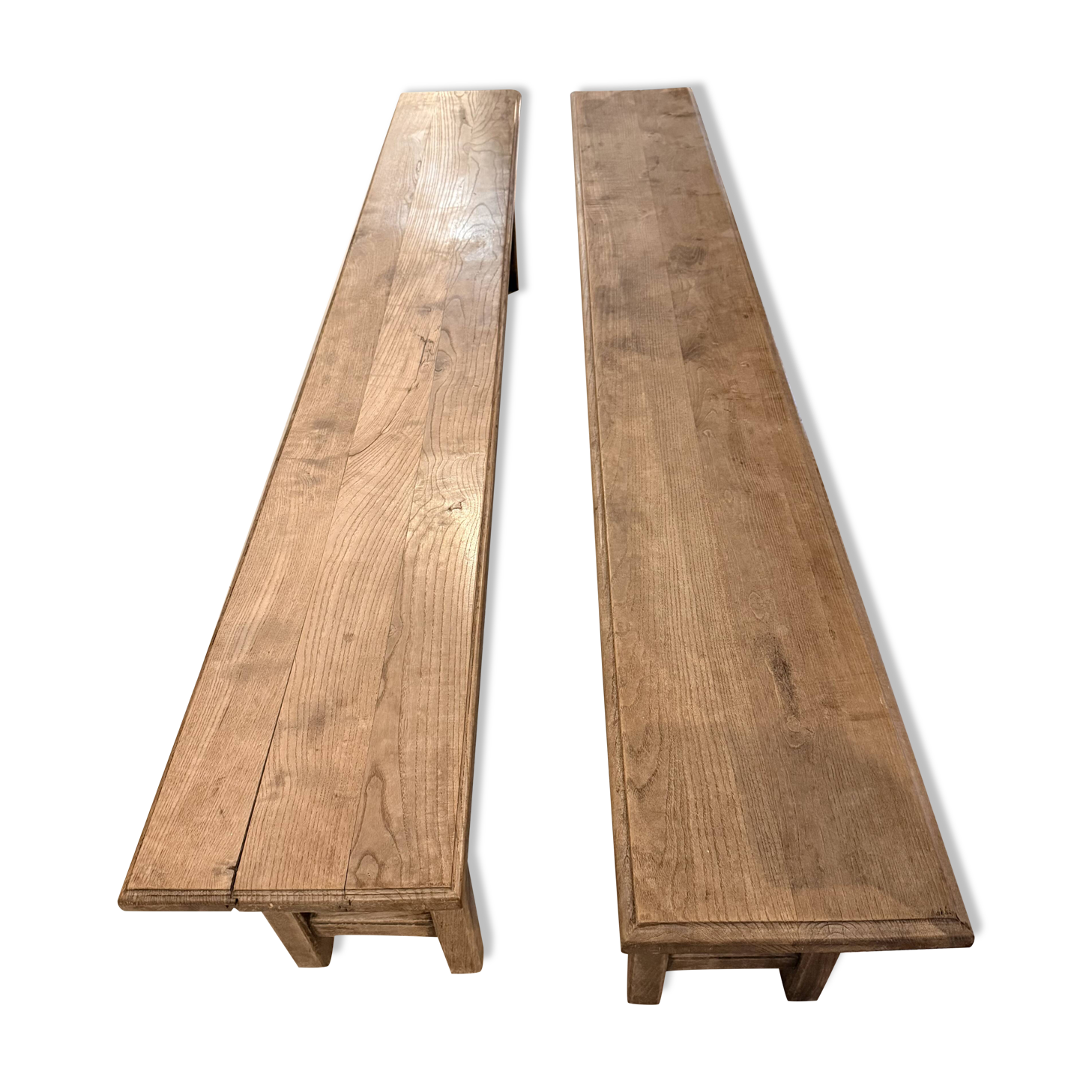 Pair of vintage benches