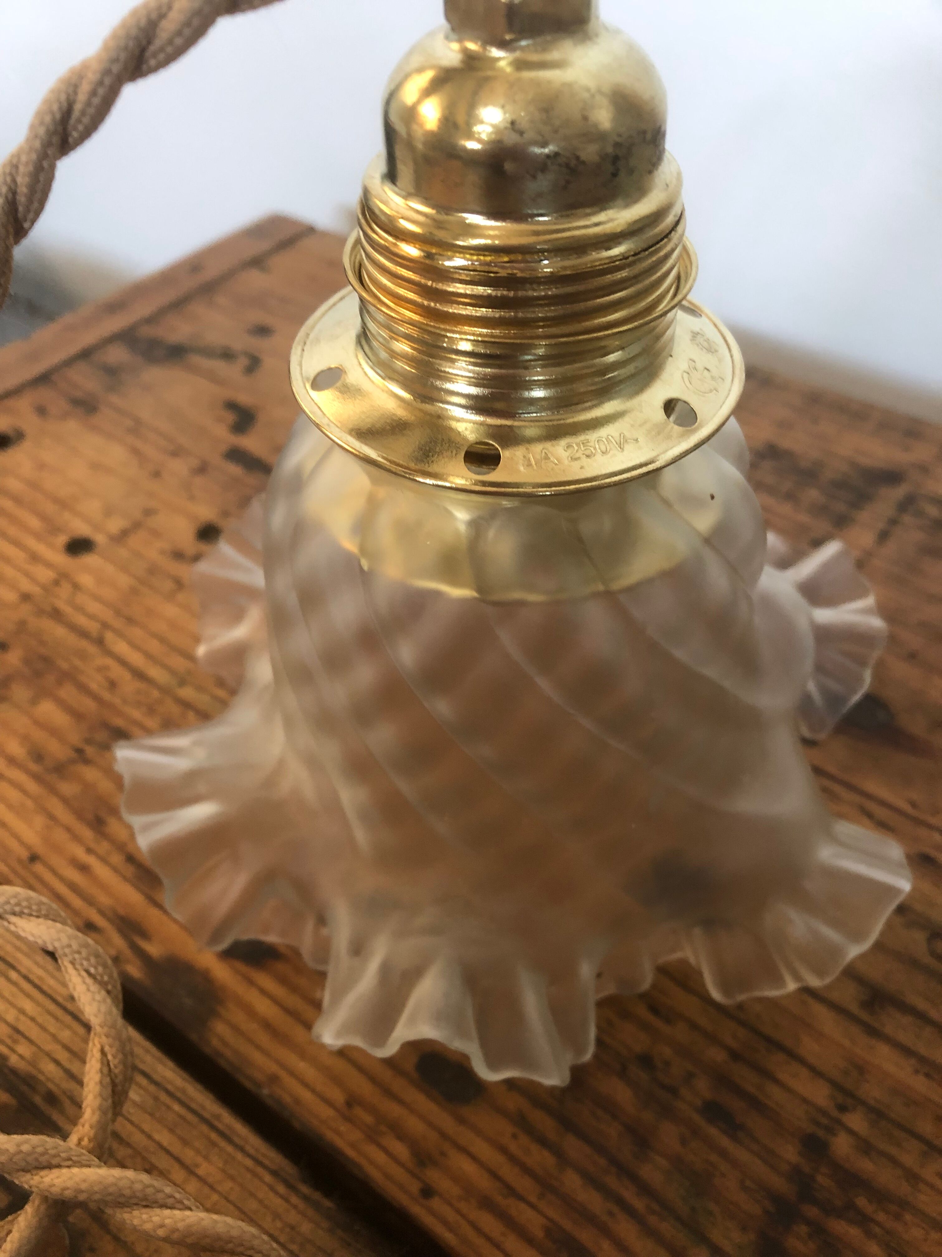 Baladeuse tulipe vintage