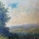 Hsp 19th century barbizon paintings "animated landscape" + frame