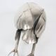 Brutalist sculpture decorative owl folk art