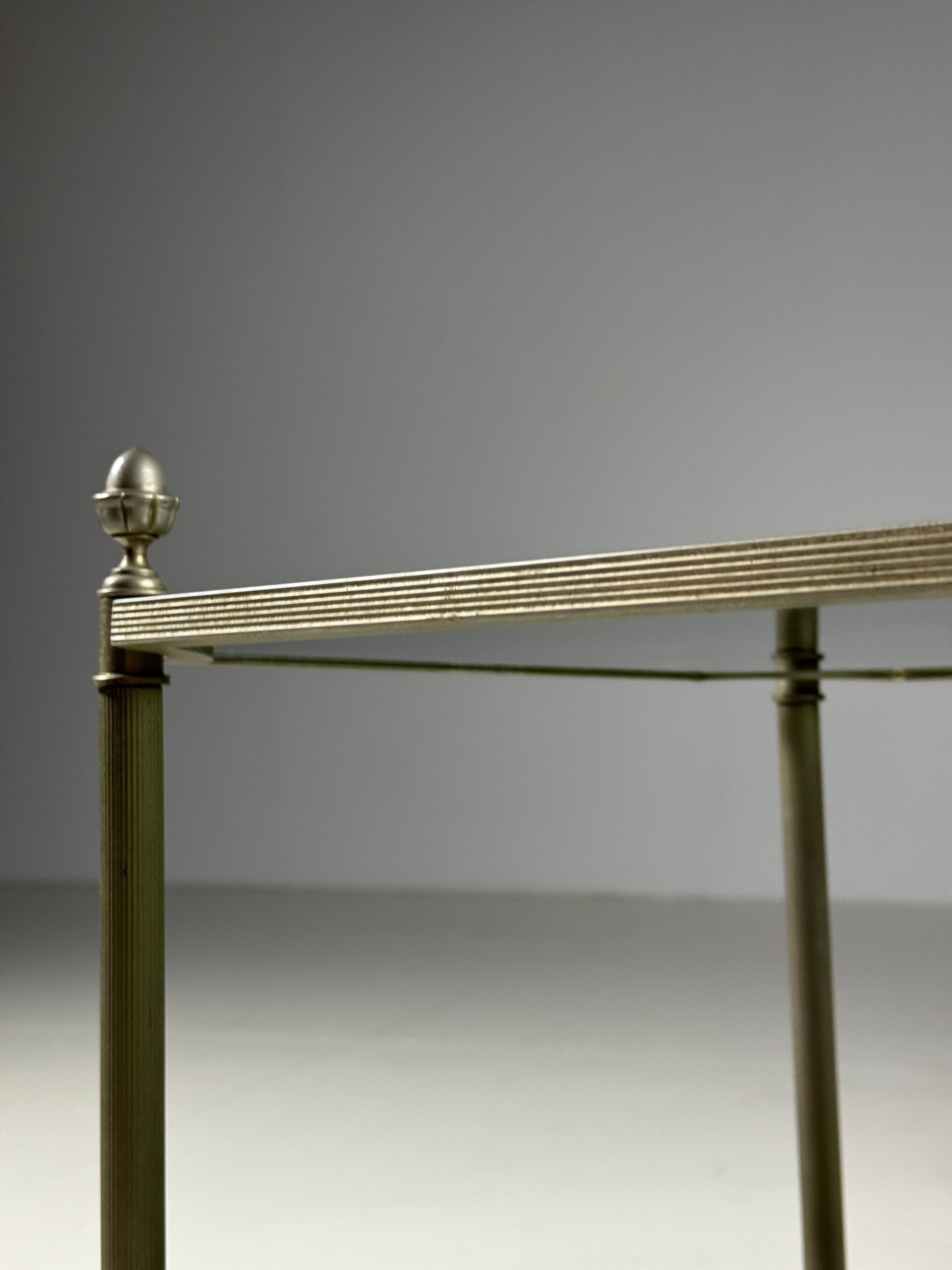 French coffee table metal mid 20th century