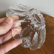 Lausitzer Glaswerke, East German (GDR) Crystal Glass Serving Bowl, Medea Design by R. Koschnick