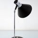 Italian Mid-Century Desk Lamp, Chrome and Black, 1960s