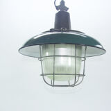 Enameled industrial lamp , 1950