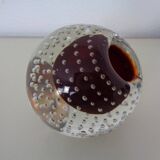 Italian candleholders in Murano glass, 1950s, set of 3.