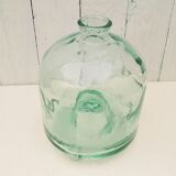 Old thick glass wasp trap vintage tripod