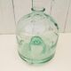 Ancien piège à guêpes en verre épais tripode vintage