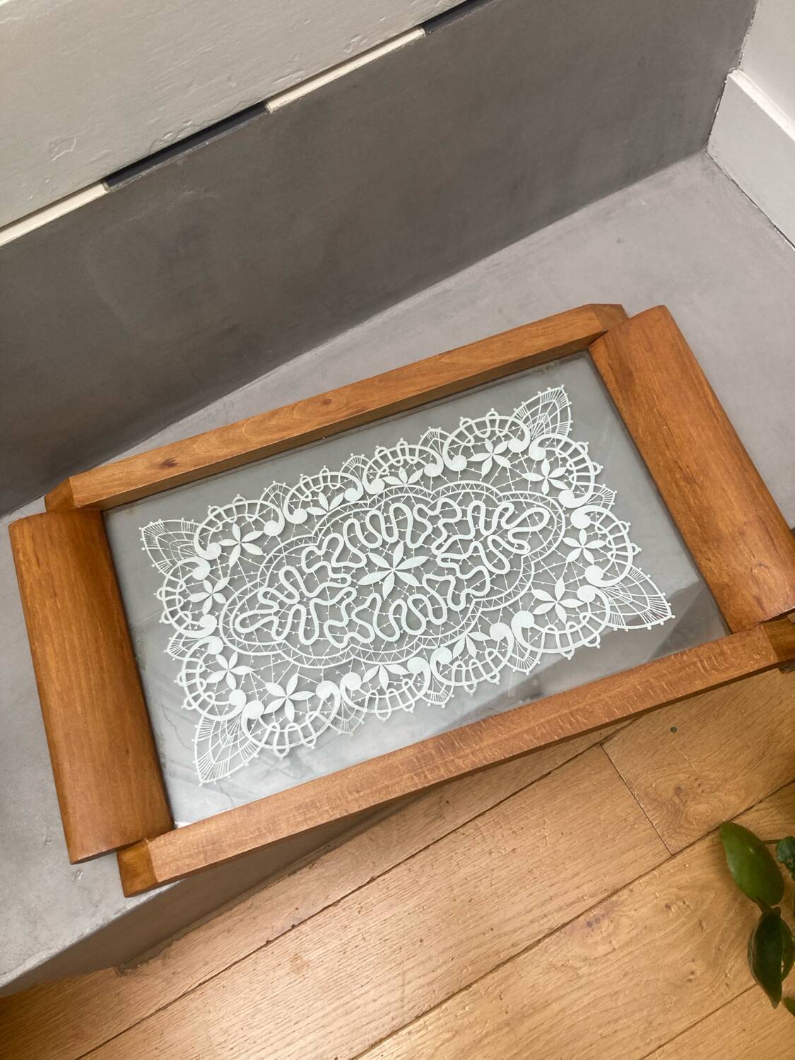 Antique tray