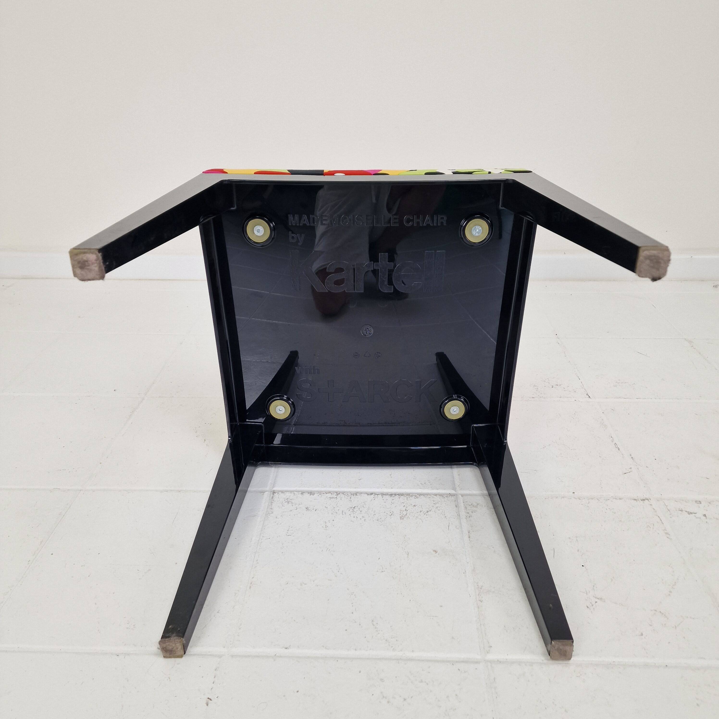 Kartell “Mademoiselle” chair in Missoni fabric by Philippe Starck, Italy